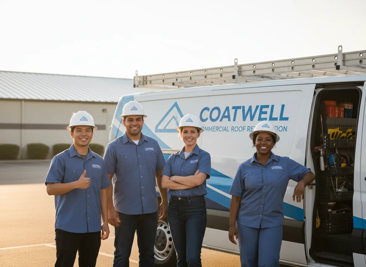 Commercial roof coating company in Champion, MI